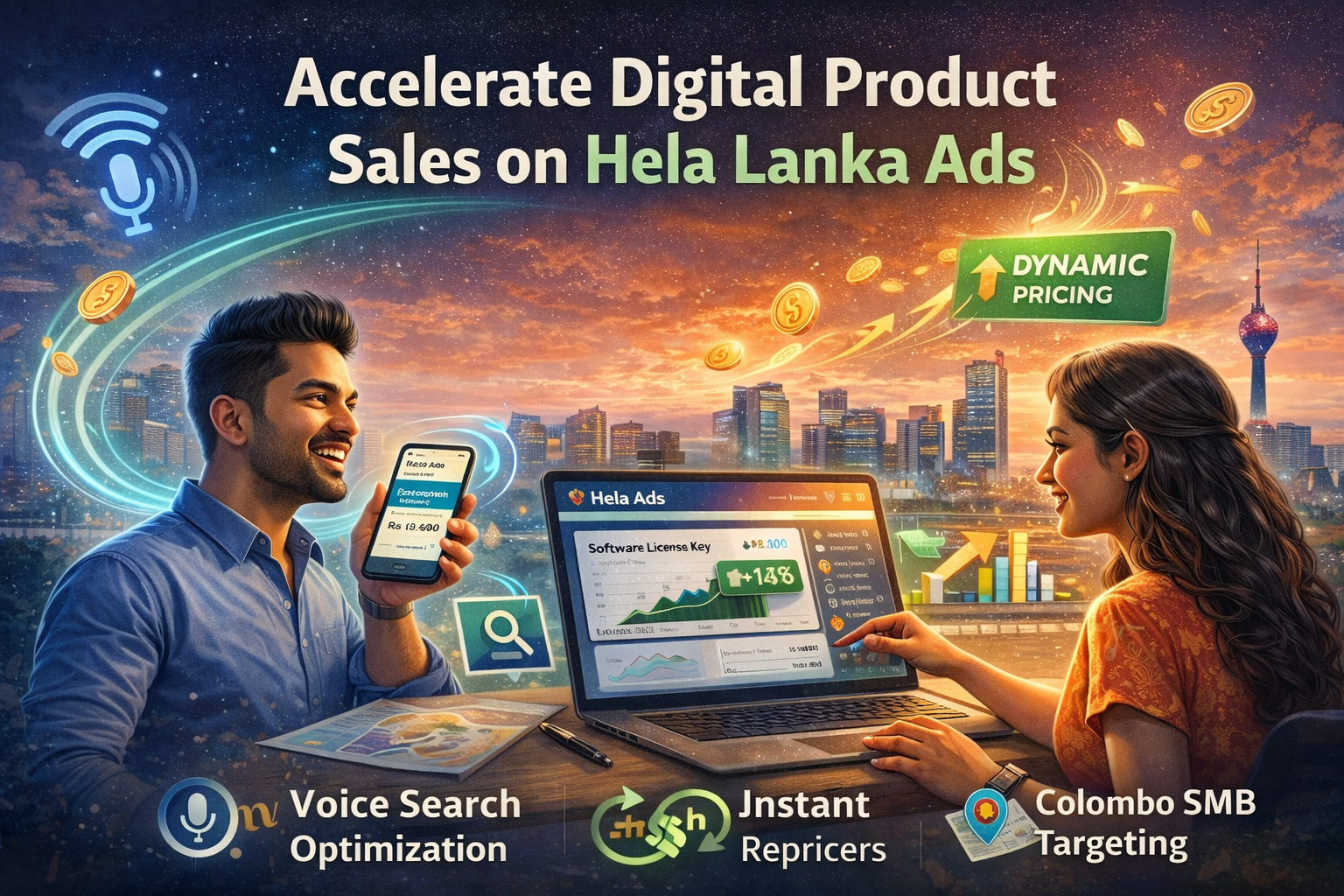 Accelerate Digital Product Sales on Hela Lanka Ads