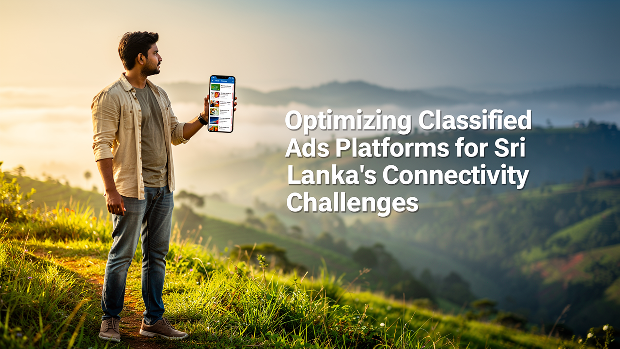 Optimizing Classified Lanka Add Platforms for Sri Lanka's Connectivity Challenges