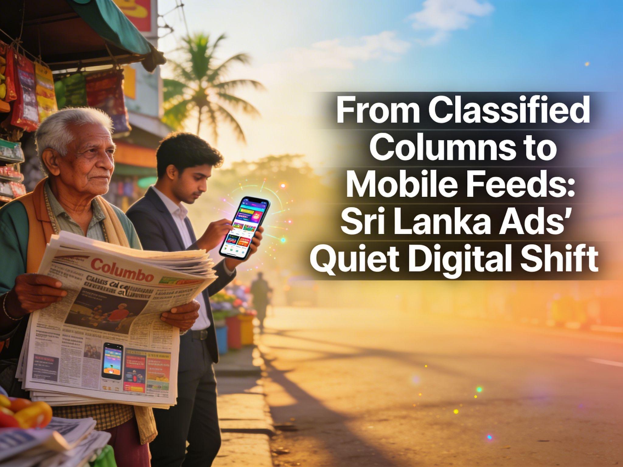From Classified Columns to Mobile Feeds: Sri Lanka Ads' Quiet Digital Shift