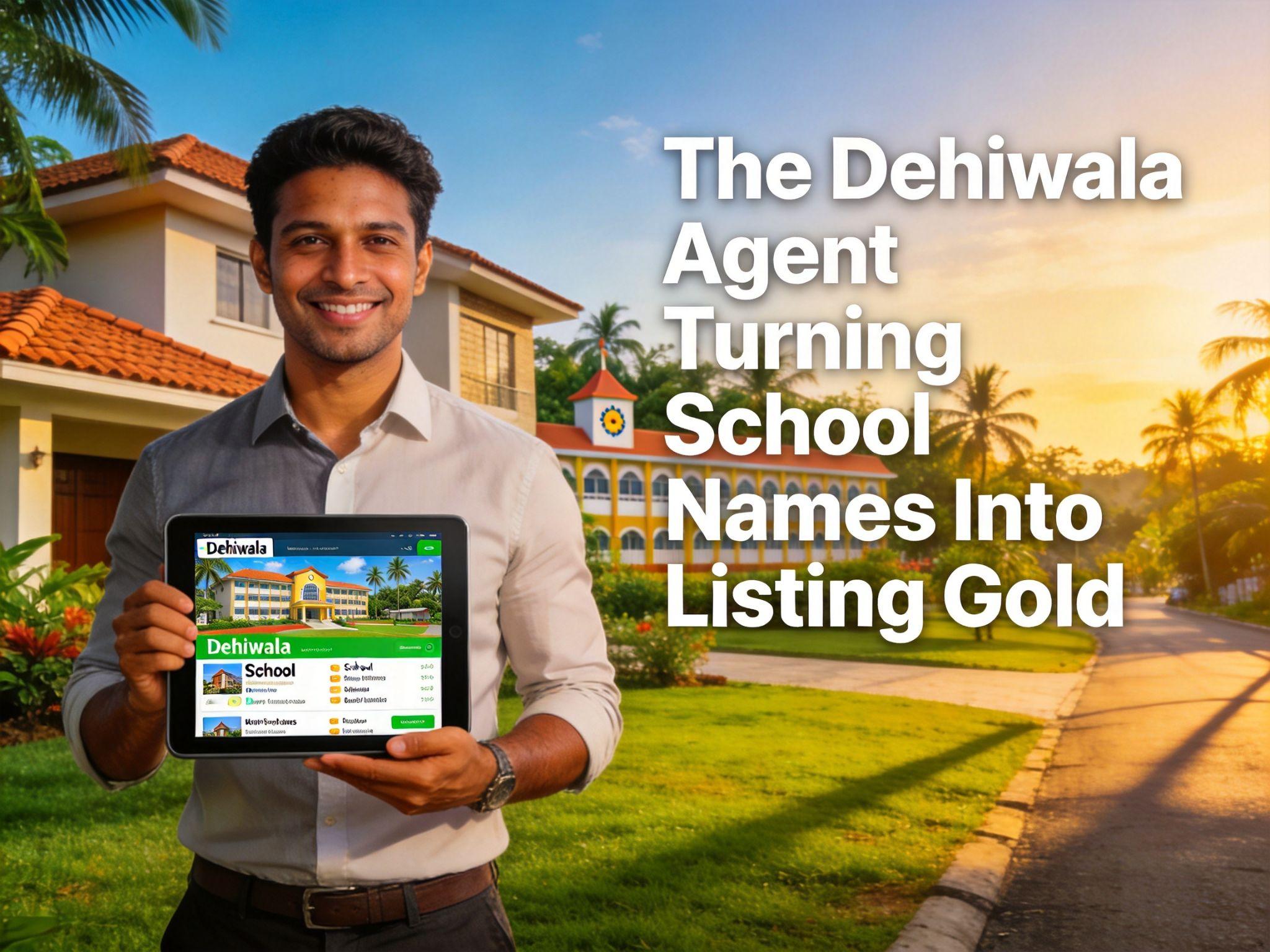 The Dehiwala Agent Turning School Names Into Listing Gold