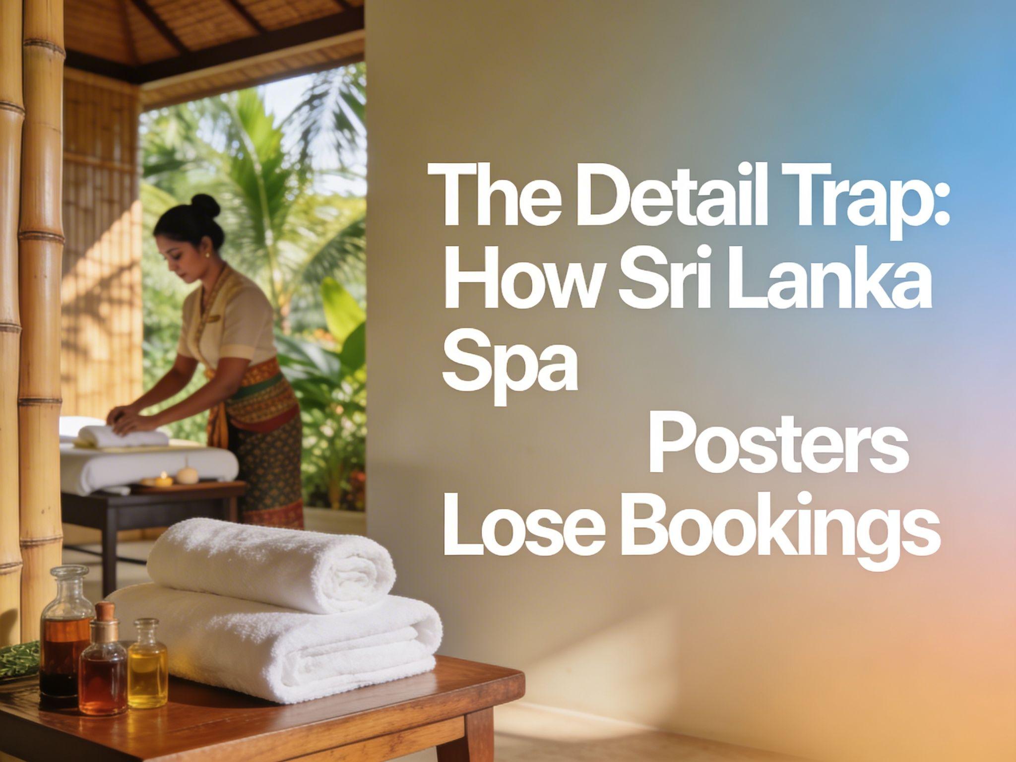 The Detail Trap: How Sri Lanka Spa Posters Lose Bookings