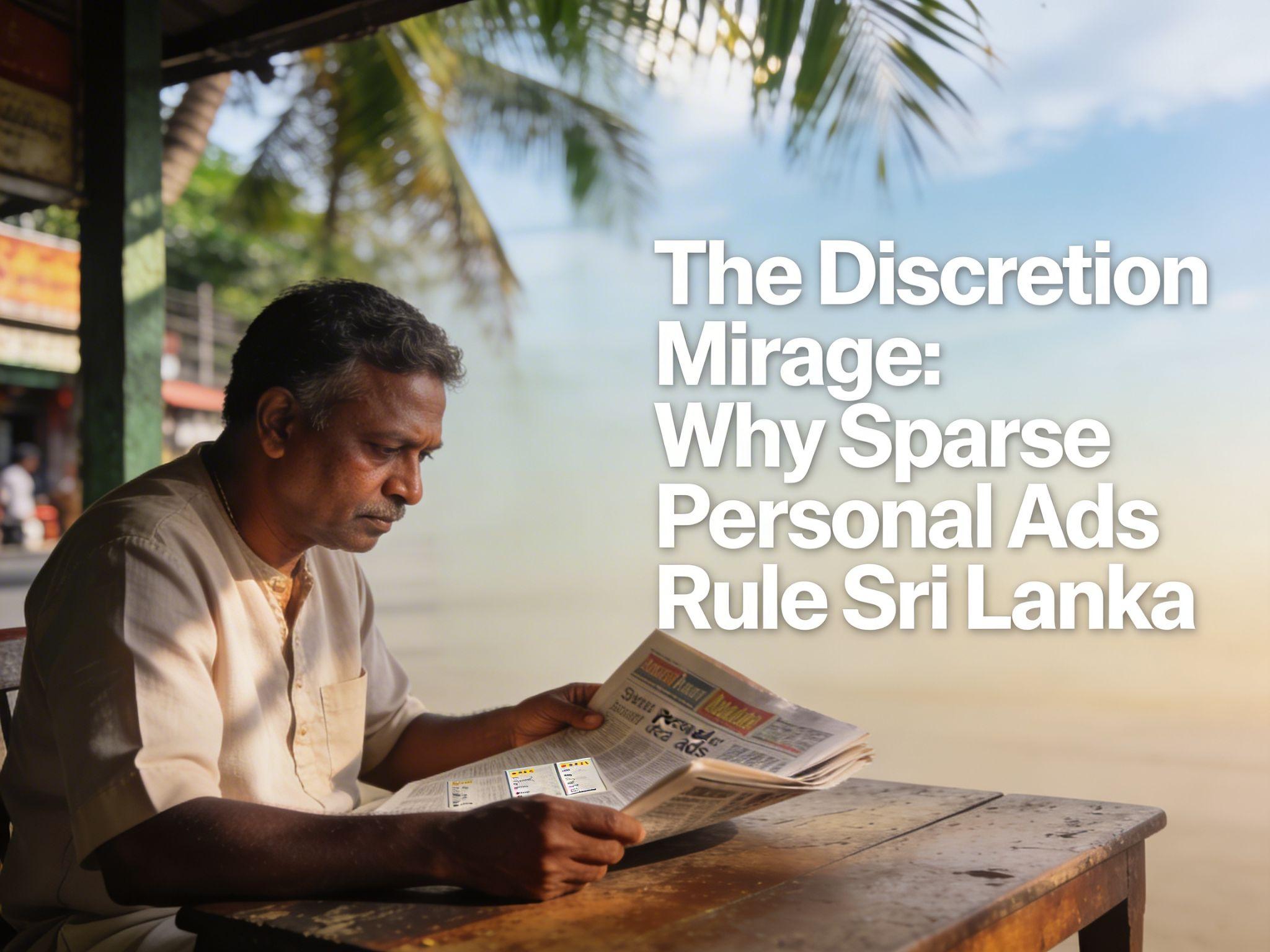 The Discretion Mirage: Why Sparse Personal Ads Rule Sri Lanka