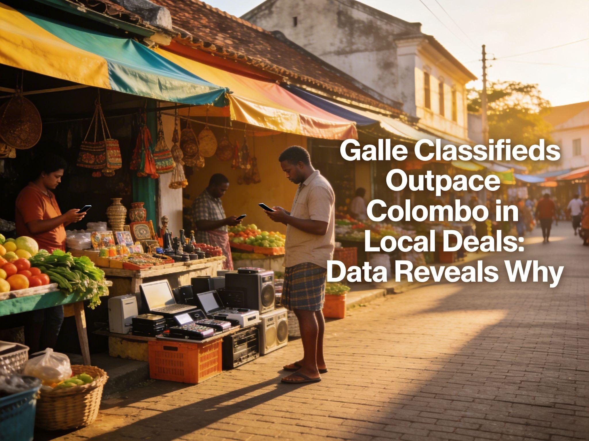 Galle Classifieds Outpace Colombo in Local Deals: Data Reveals Why