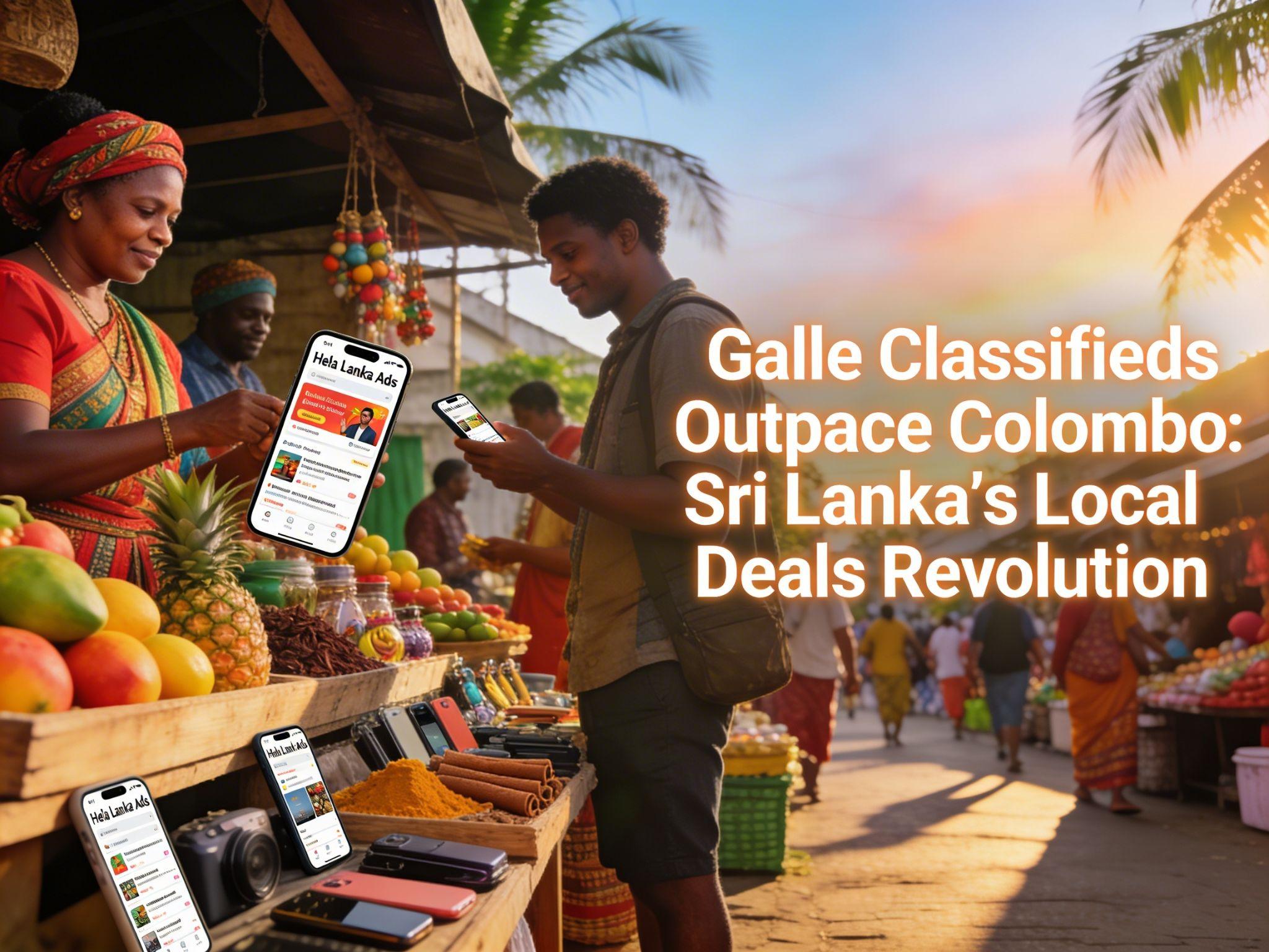 Galle Classifieds Outpace Colombo: Sri Lanka's Local Deals Revolution