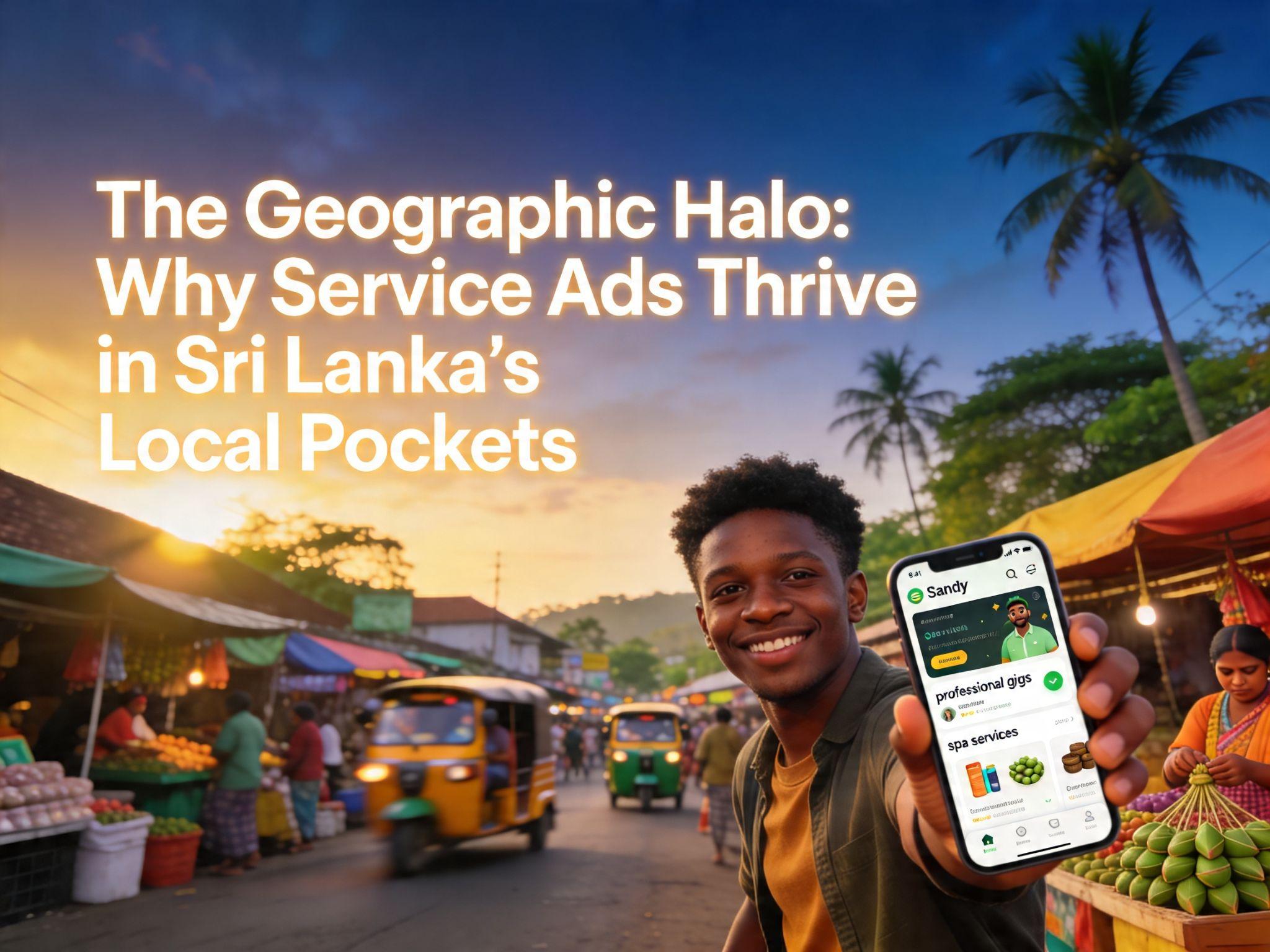 The Geographic Halo: Why Service Ads Thrive in Sri Lanka's Local Pockets