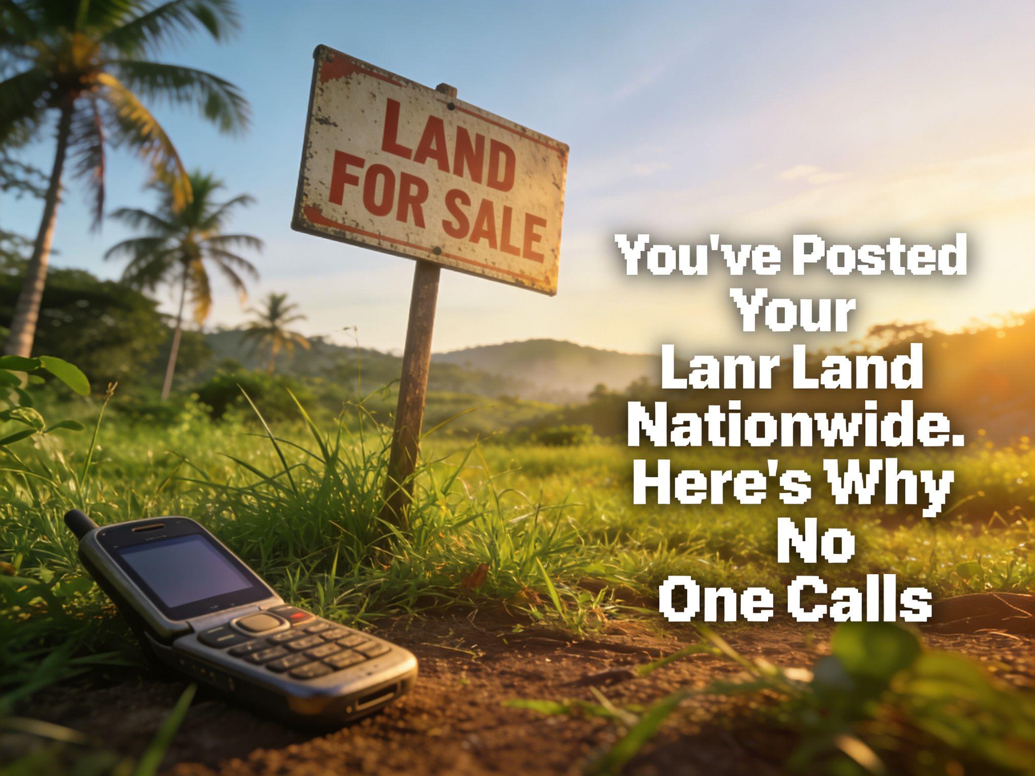 You've Posted Your Land Nationwide. Here's Why No One Calls