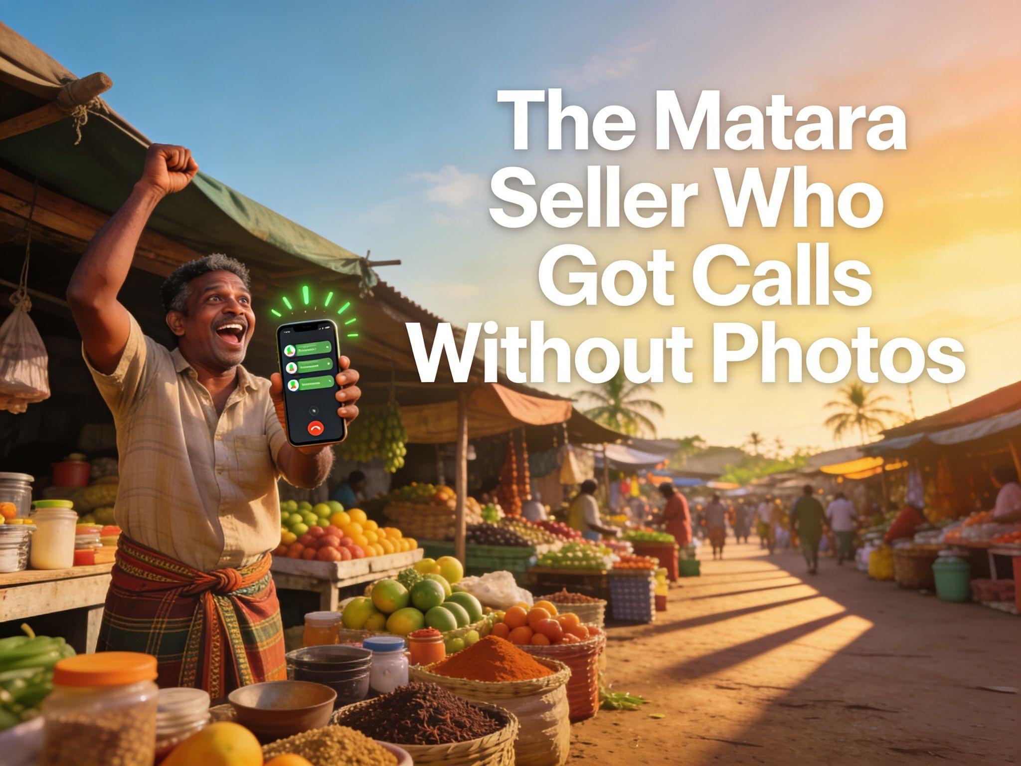 Hela Ad Sri Lanka: The Matara Seller Who Got Calls Without Photos