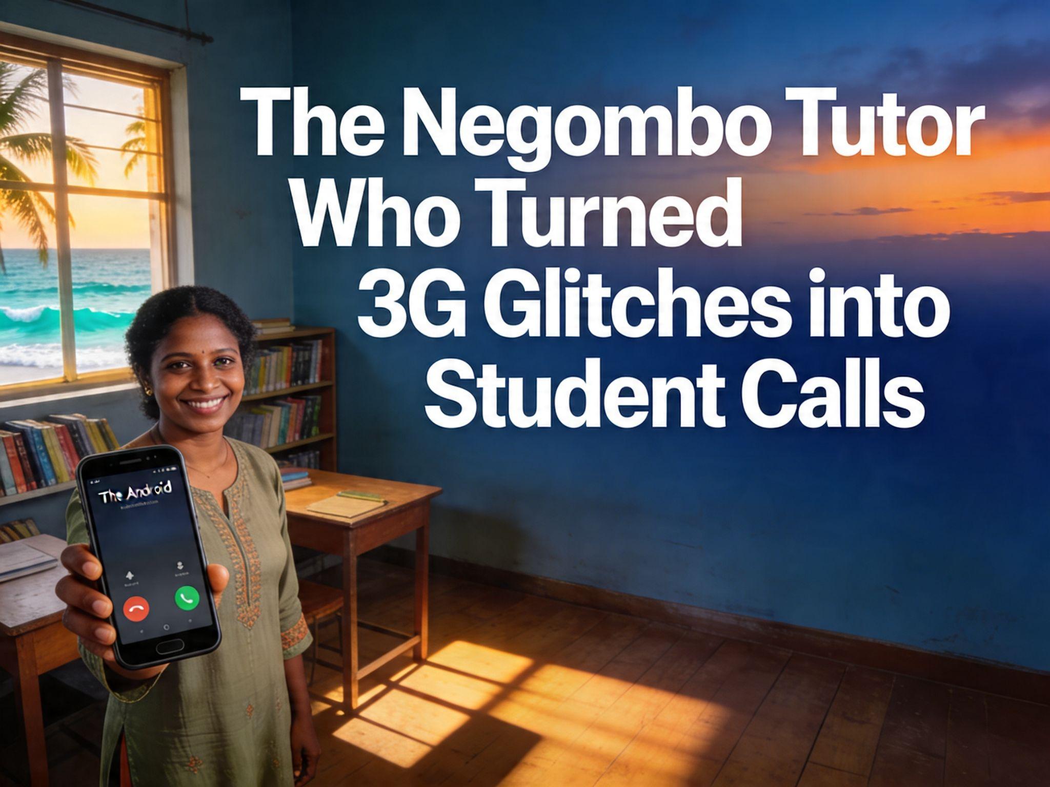 The Negombo Tutor Who Turned 3G Glitches into Student Calls