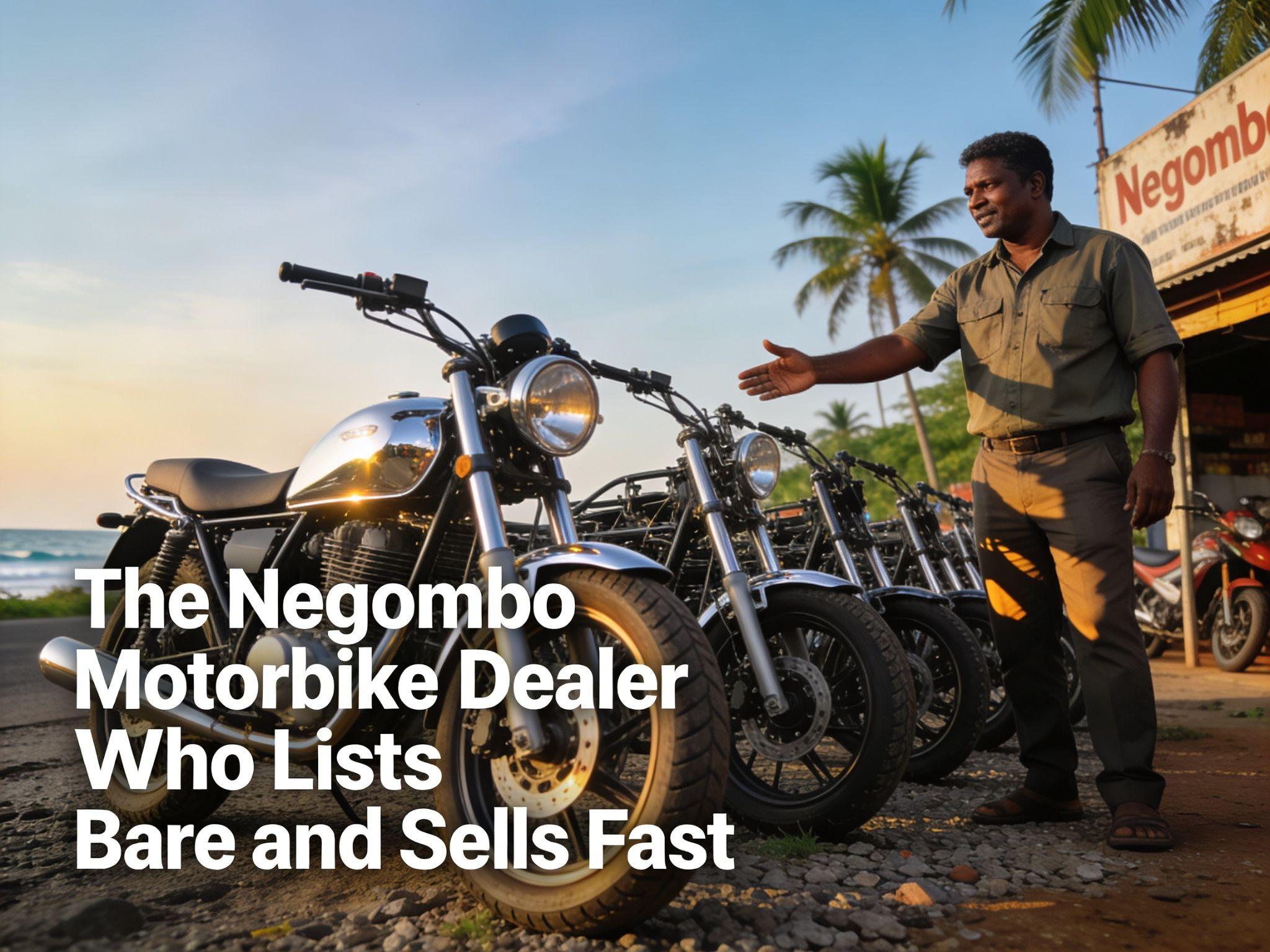 The Negombo Motorbike Dealer Who Lists Bare and Sells Fast