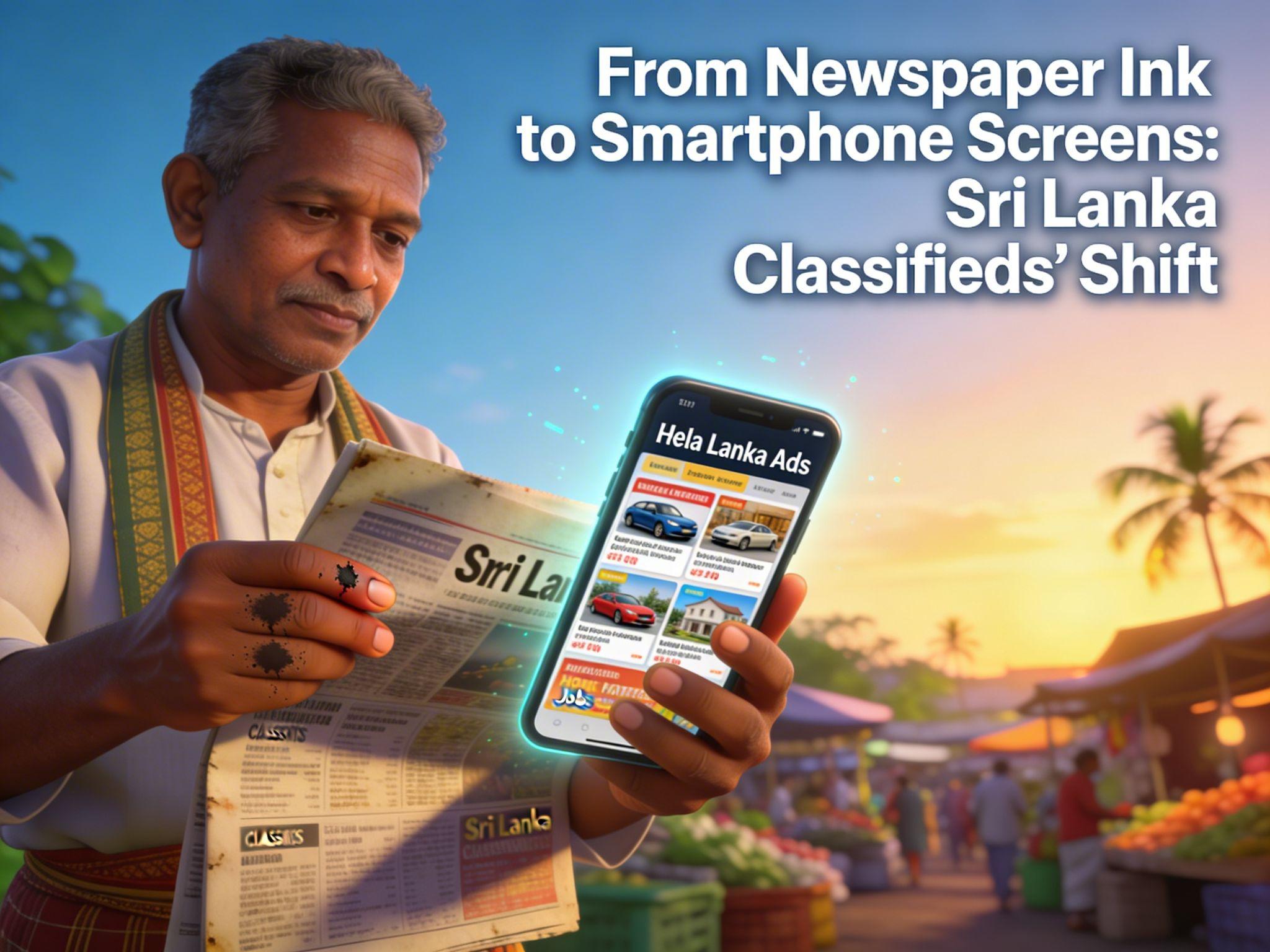 From Newspaper Ink to Smartphone Screens: Sri Lanka Classifieds' Shift
