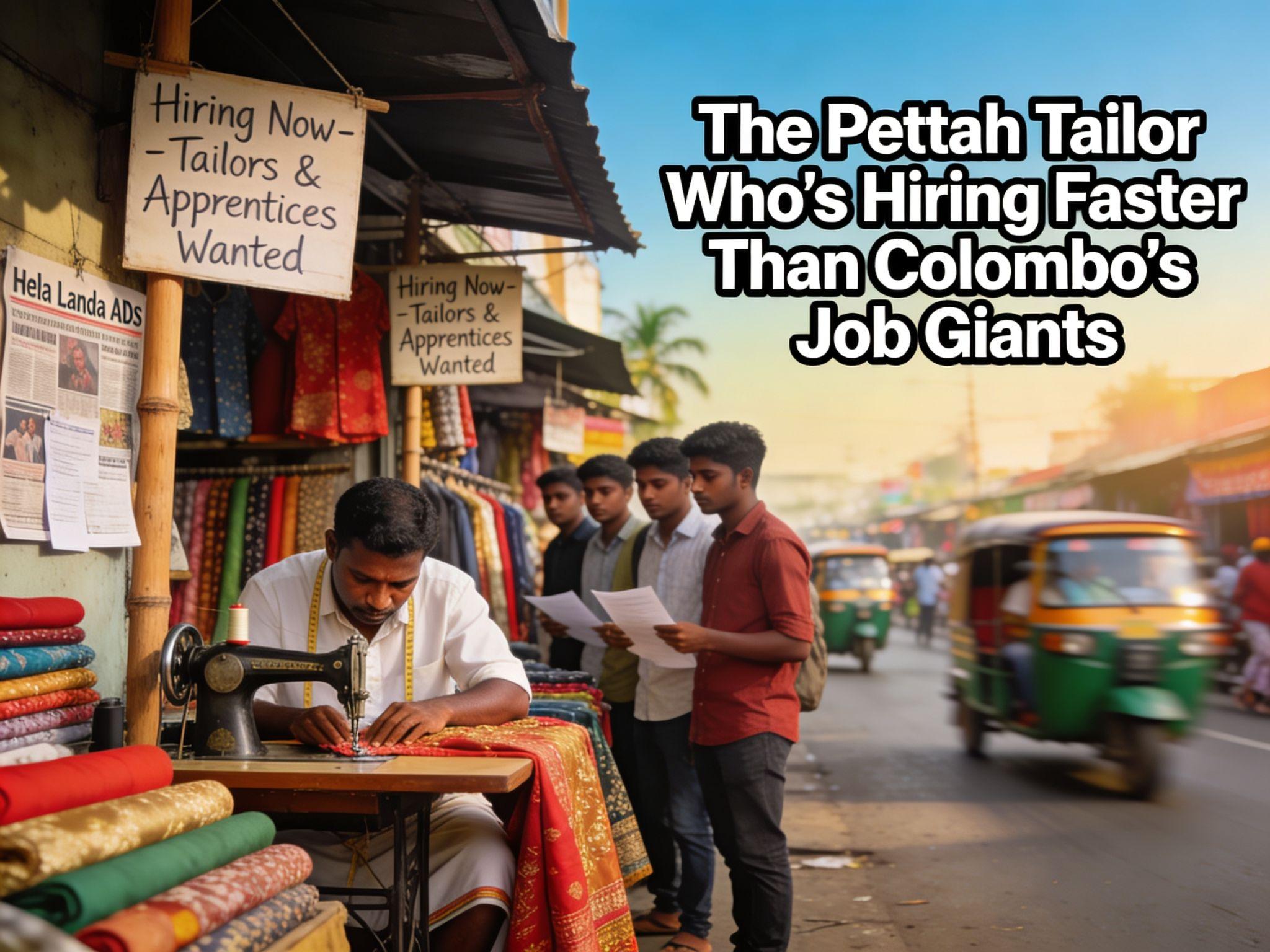 The Pettah Tailor Who's Hiring Faster Than Colombo's Job Giants