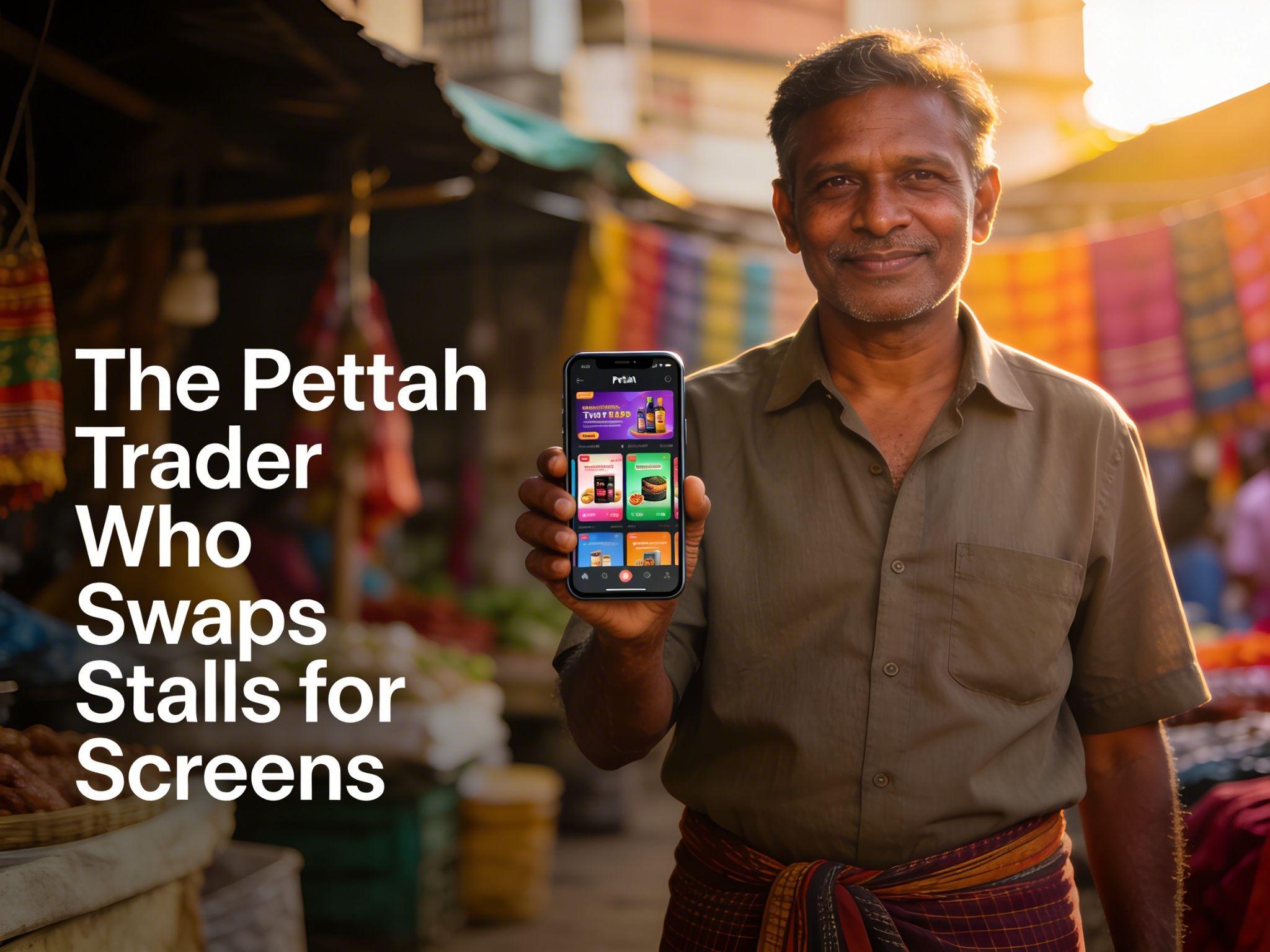 The Pettah Trader Who Swaps Stalls for Screens