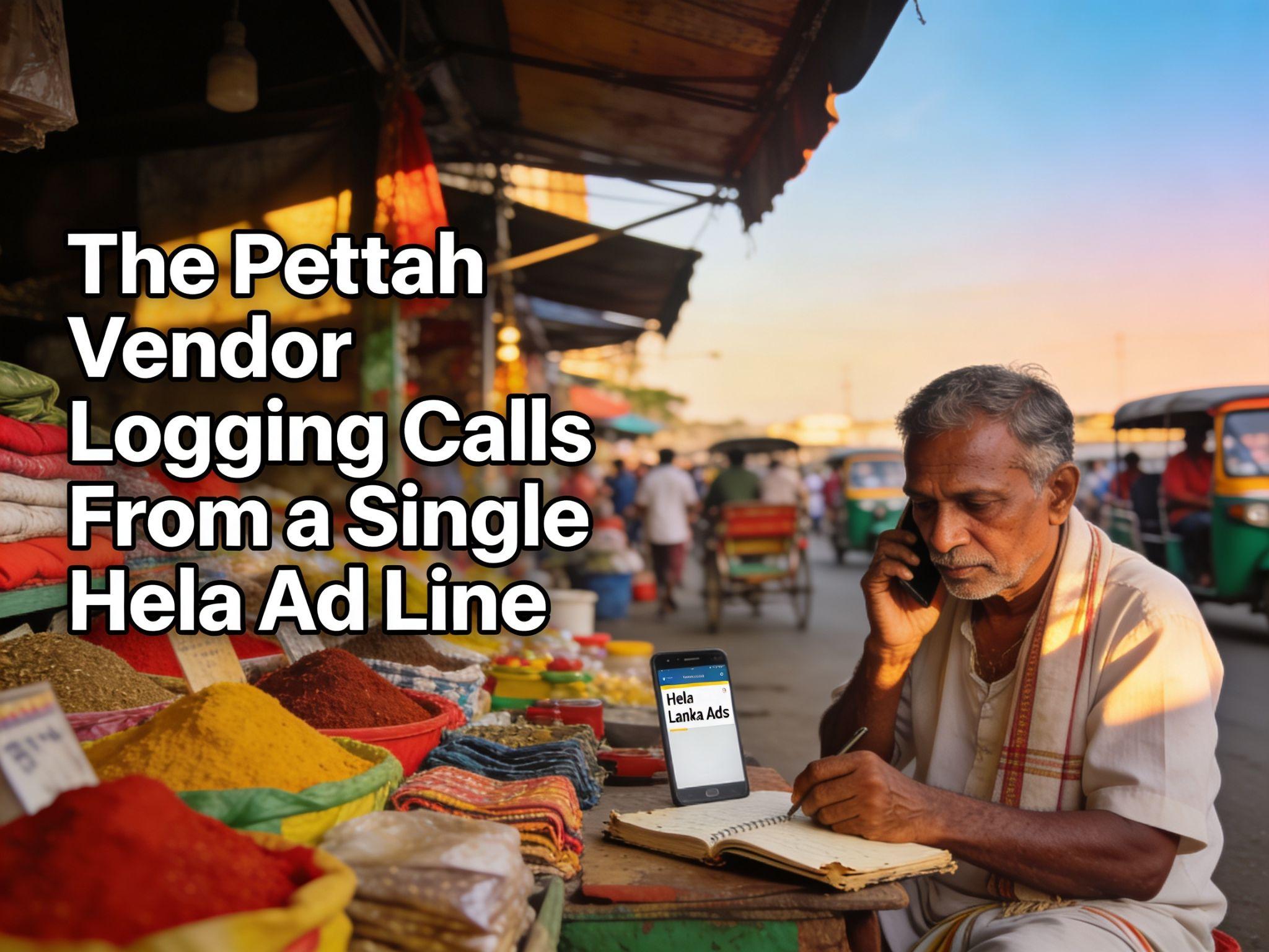 The Pettah Vendor Logging Calls From a Single Hela Ad Line