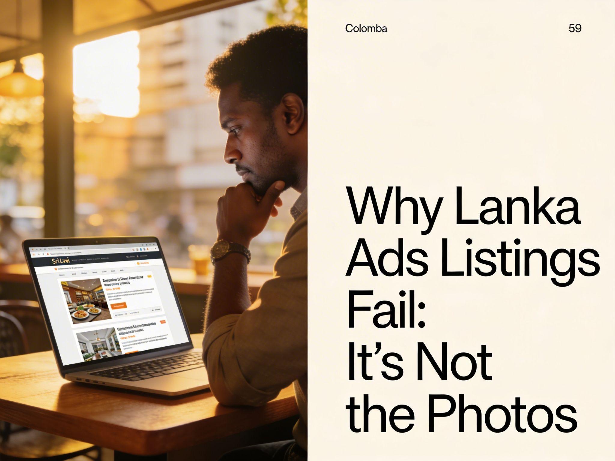 Why Lanka Add Listings Fail - It's Not the Photos