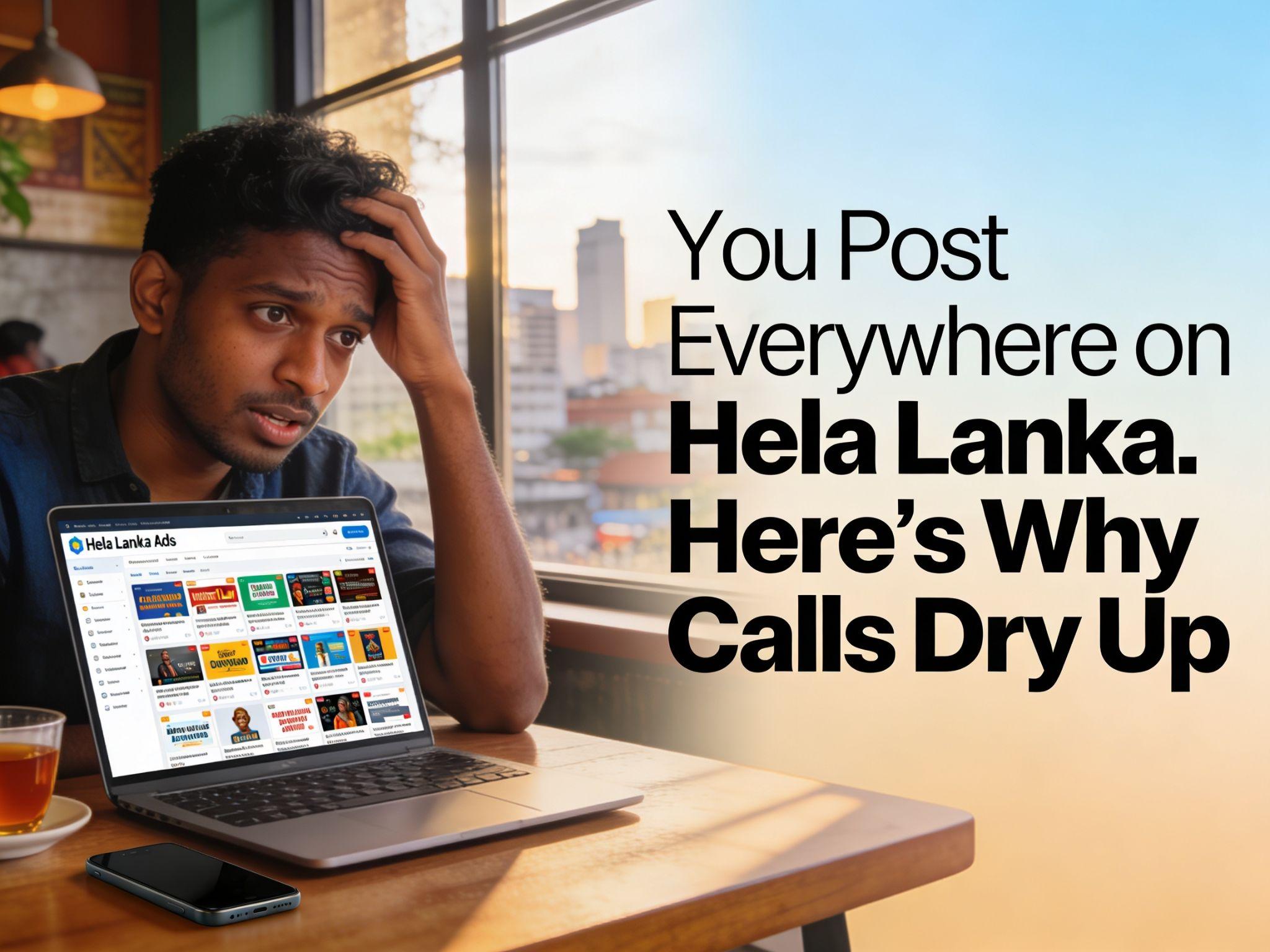 You Post Everywhere on Hela Lanka. Here's Why Calls Dry Up