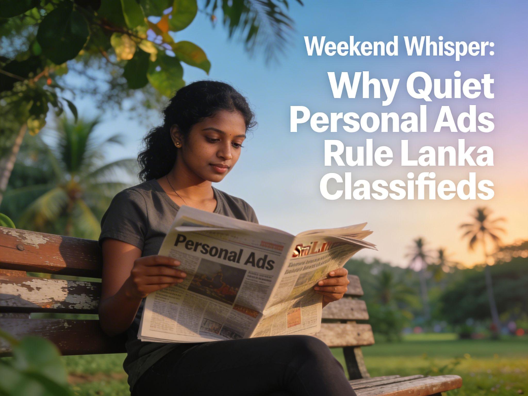 Why Quiet Personal Ads Rule Lanka Classifieds