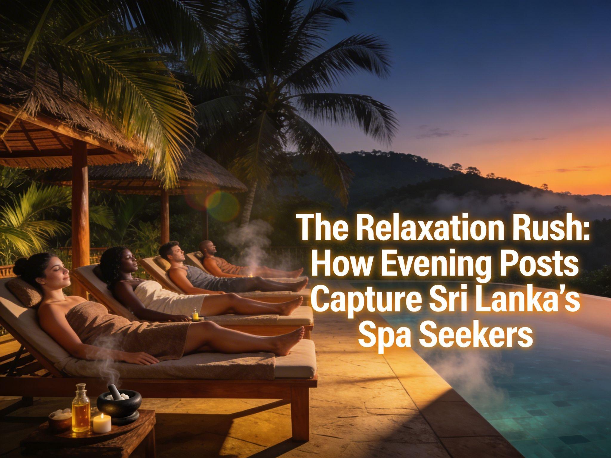 The Relaxation Rush: How Evening Posts Capture Sri Lanka's Spa Seekers