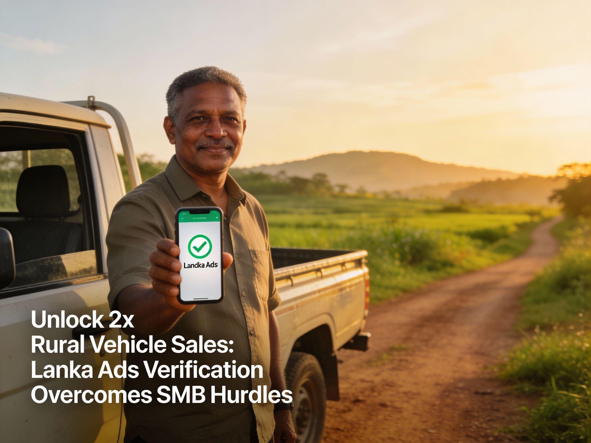 Unlock 2x Rural Vehicle Sales - Hela Lanka Ads Verification Overcomes SMB Hurdles