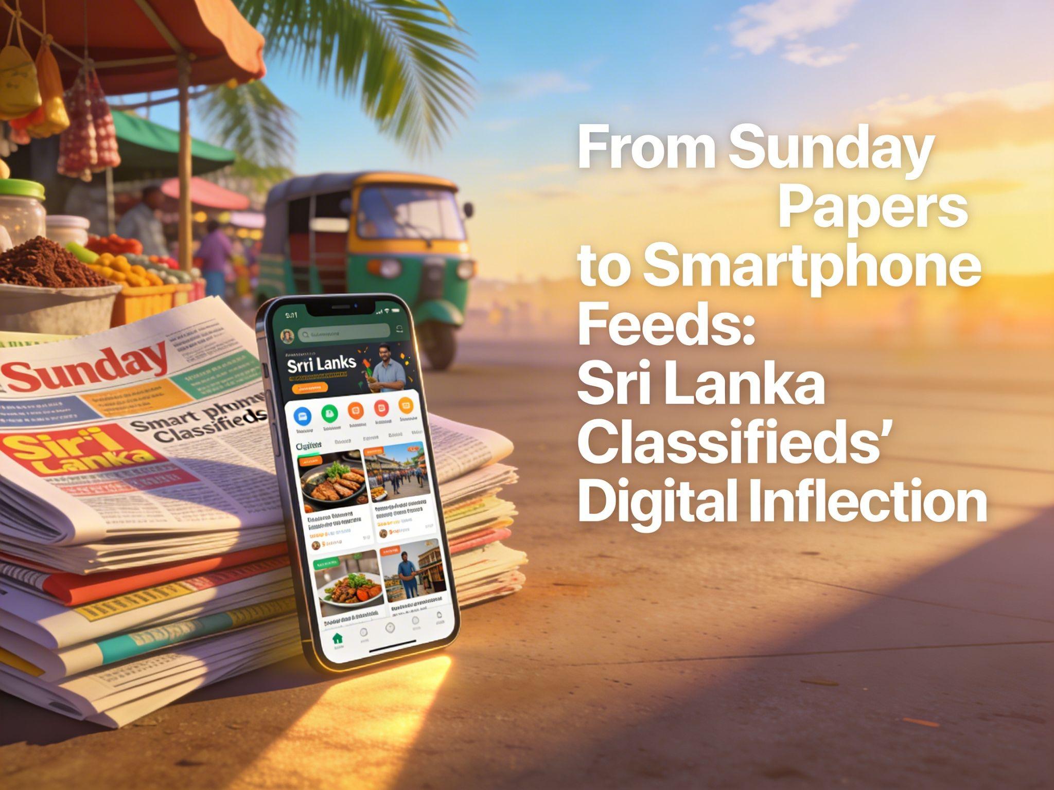 From Sunday Papers to Smartphone Feeds: Sri Lanka Classifieds' Digital Inflection