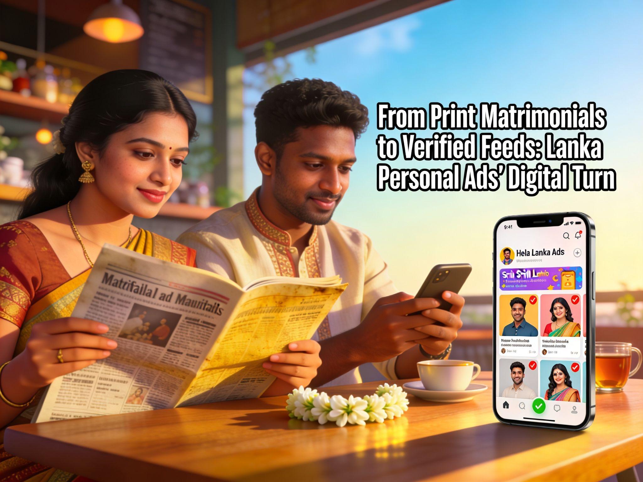 From Print Matrimonials to Verified Feeds: Lanka Personal Ads' Digital Turn