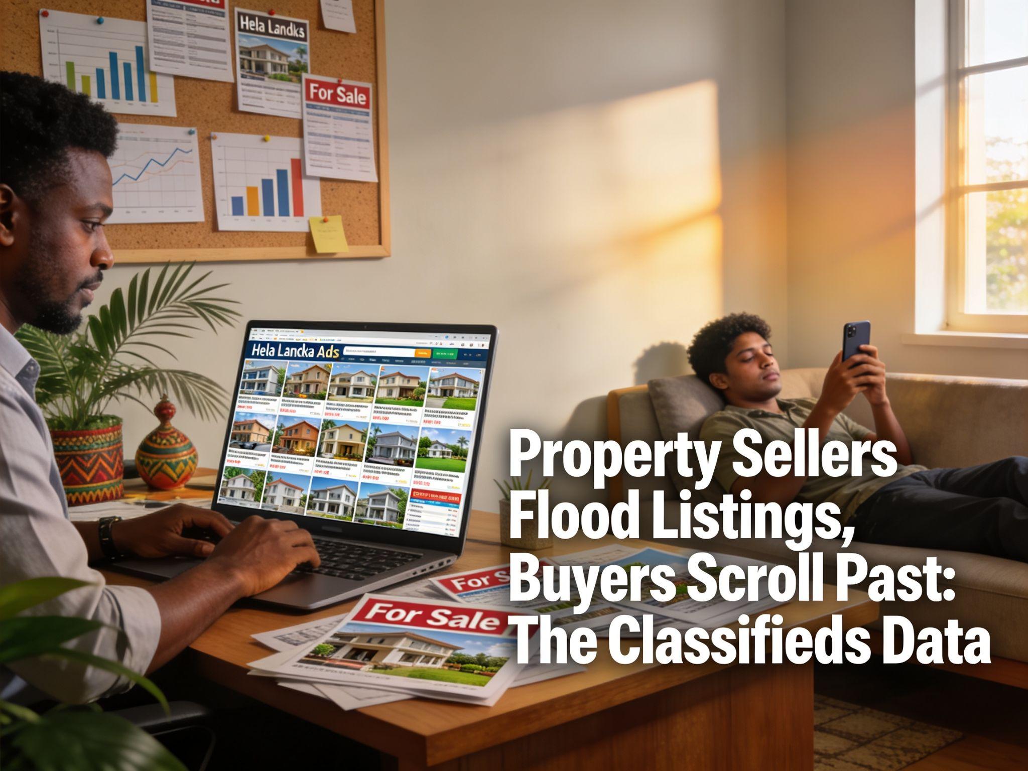 Property Sellers Flood Listings, Buyers Scroll Past: The Classifieds Data
