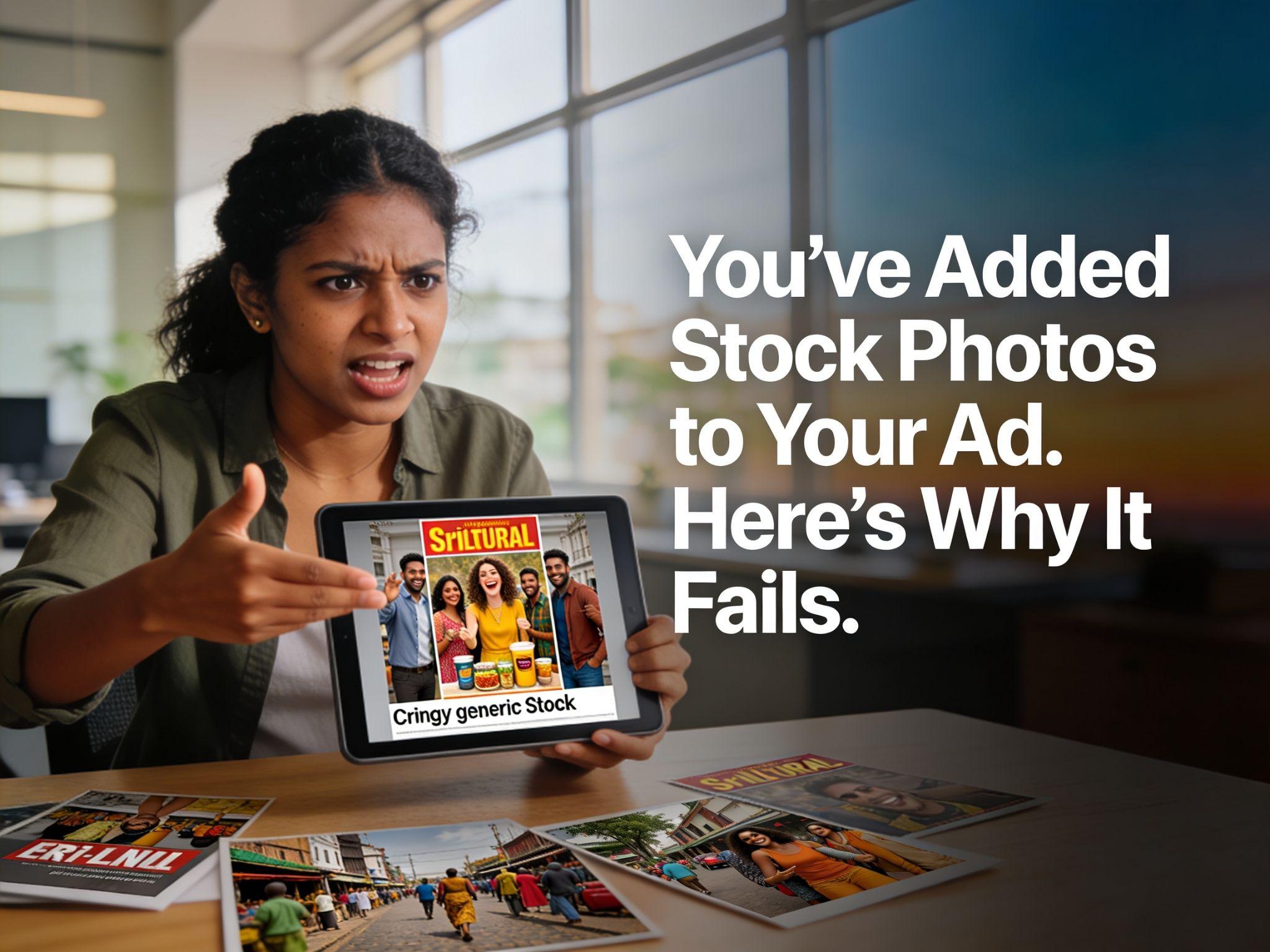 You've Added Stock Photos to Your Ad. Here's Why It Fails.