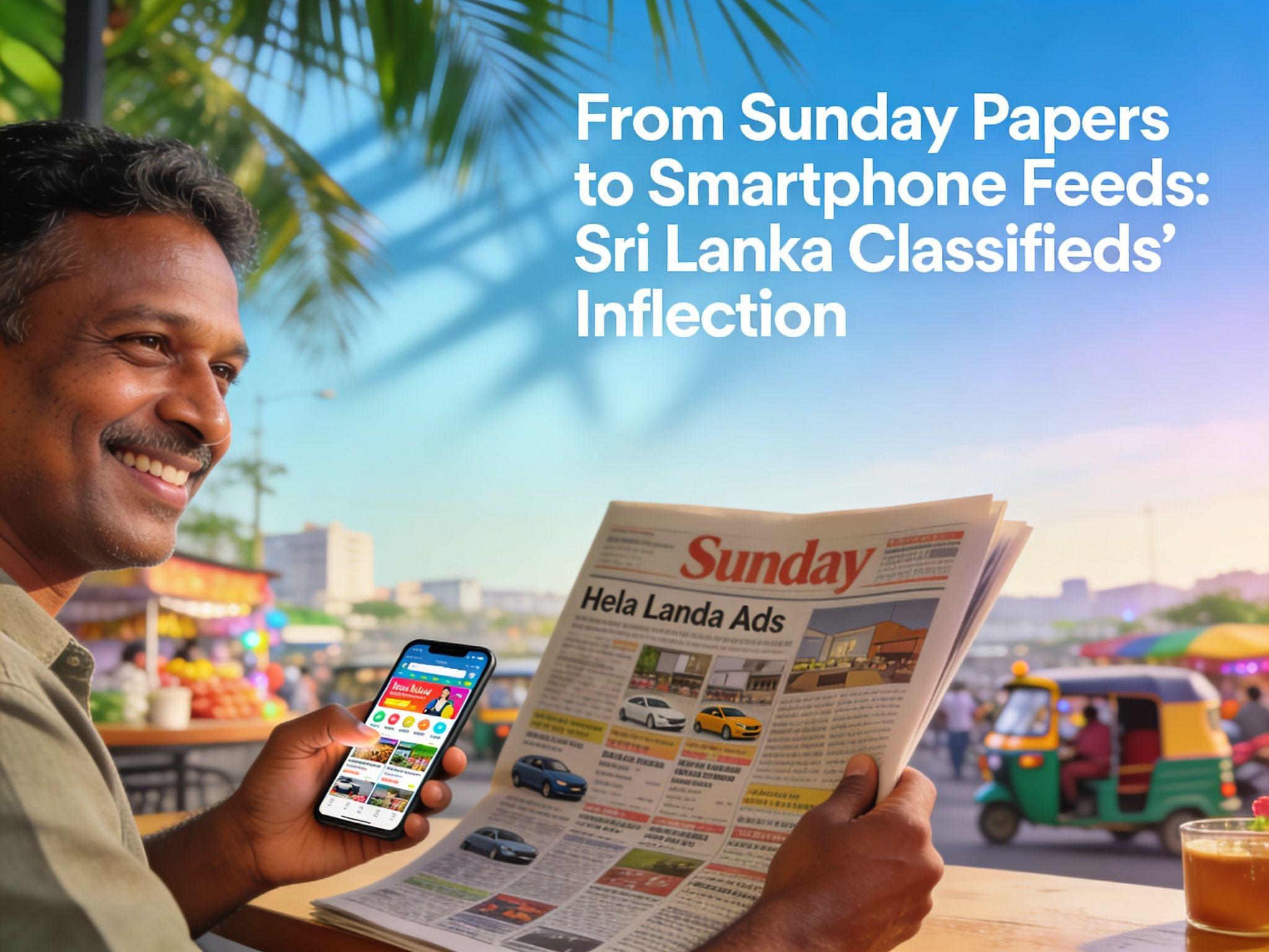 From Sunday Papers to Smartphone Feeds: Sri Lanka Classifieds' Inflection