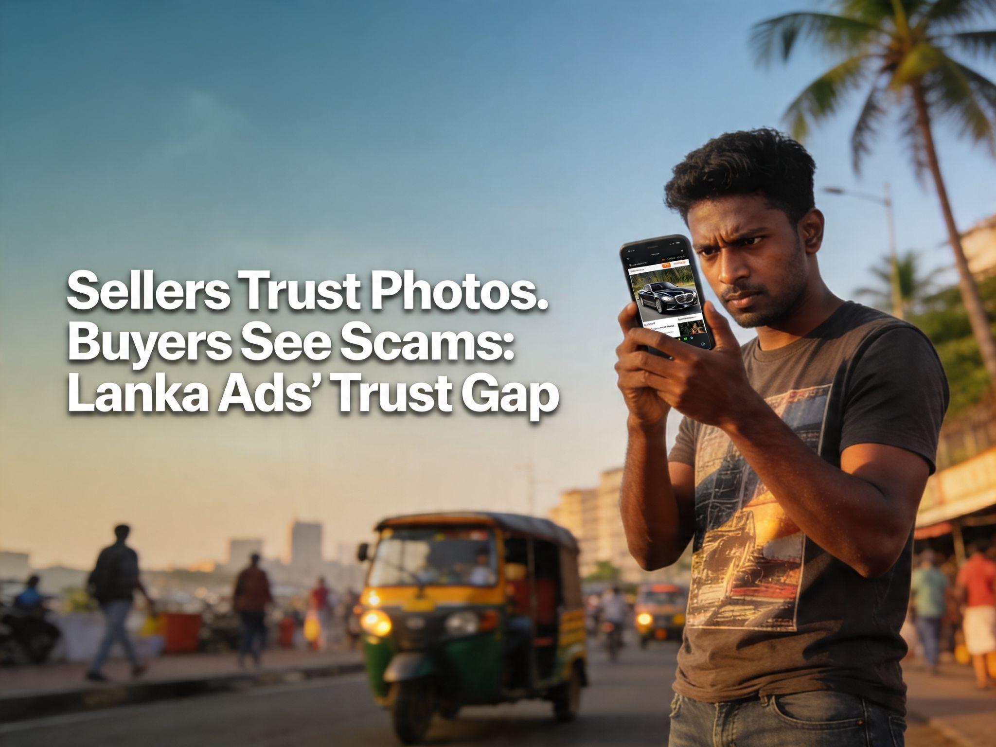 Sellers Trust Photos. Buyers See Scams: Lanka Ads' Trust Gap