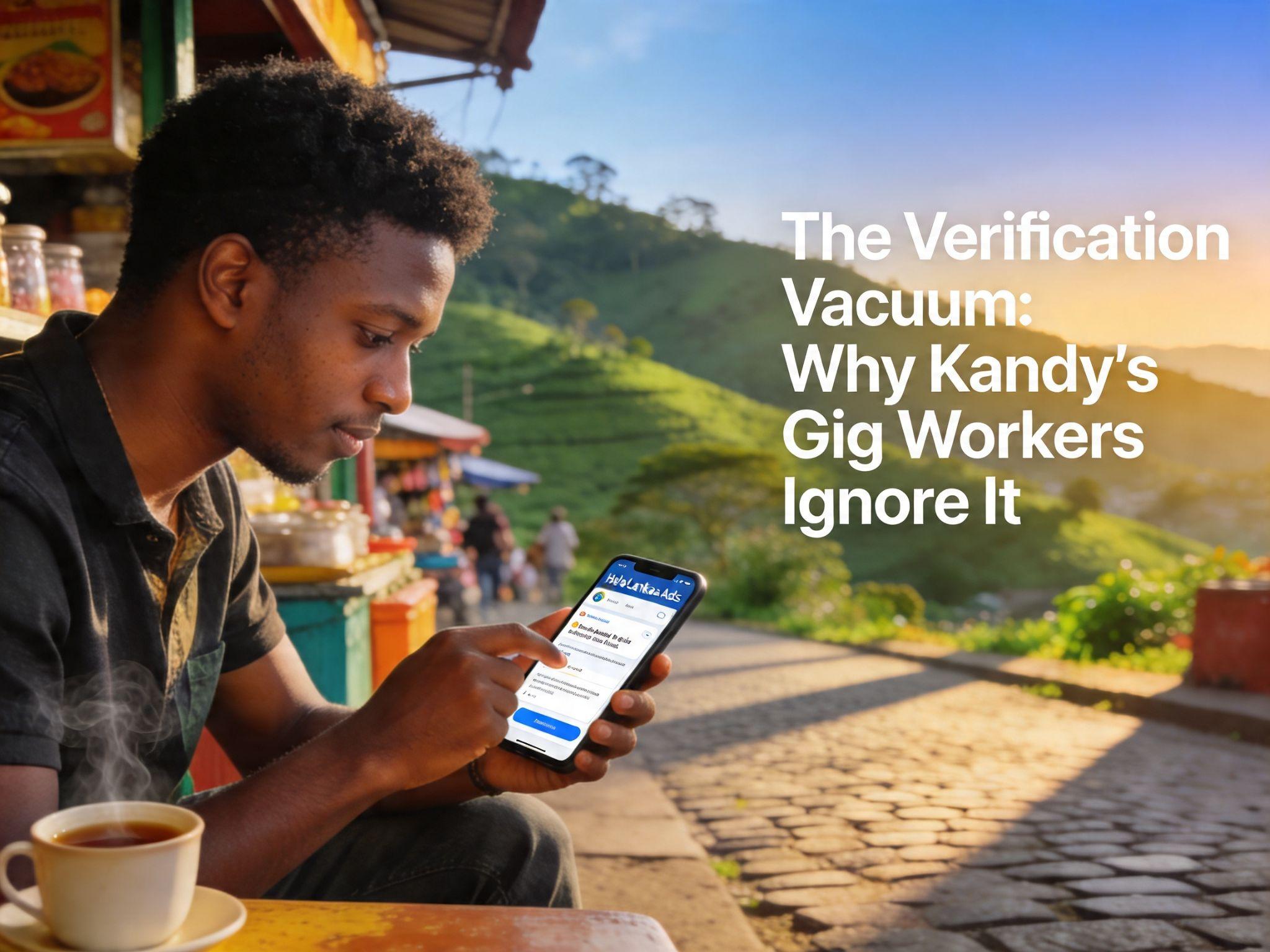 The Verification Vacuum: Why Kandy's Gig Workers Ignore It
